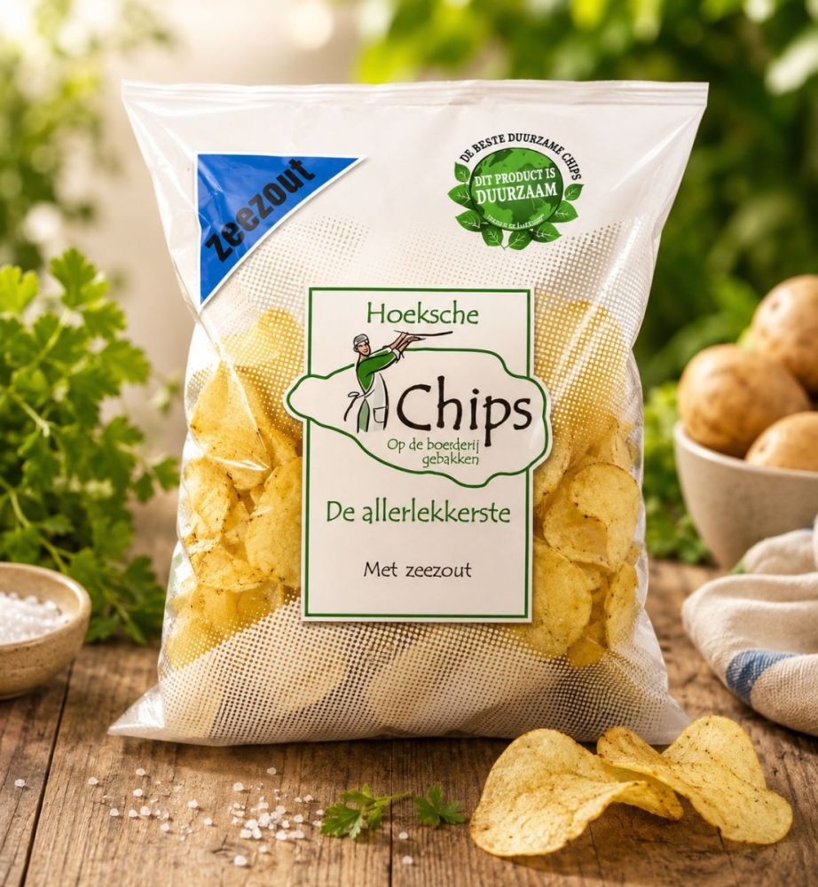 Hoeksche chips zeezout