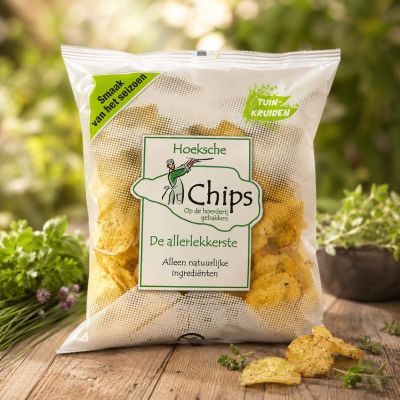 Hoeksche chips Tuinkruiden